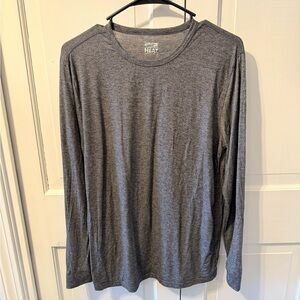 32 Degrees Charcoal Long Sleeve Men's Tee